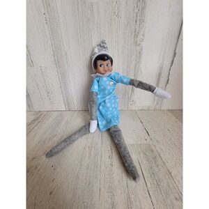 Elf on shelf doll hospital down outfit Xmas Santa helper plush home decor